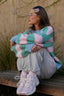 Sweter z wełną Cozy Bubble