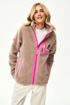 Kurtka Teddy Sandstone