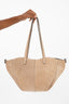 Torebka skórzana typu shopper Caramel Glow