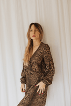 Sukienka multiway mini Leopard