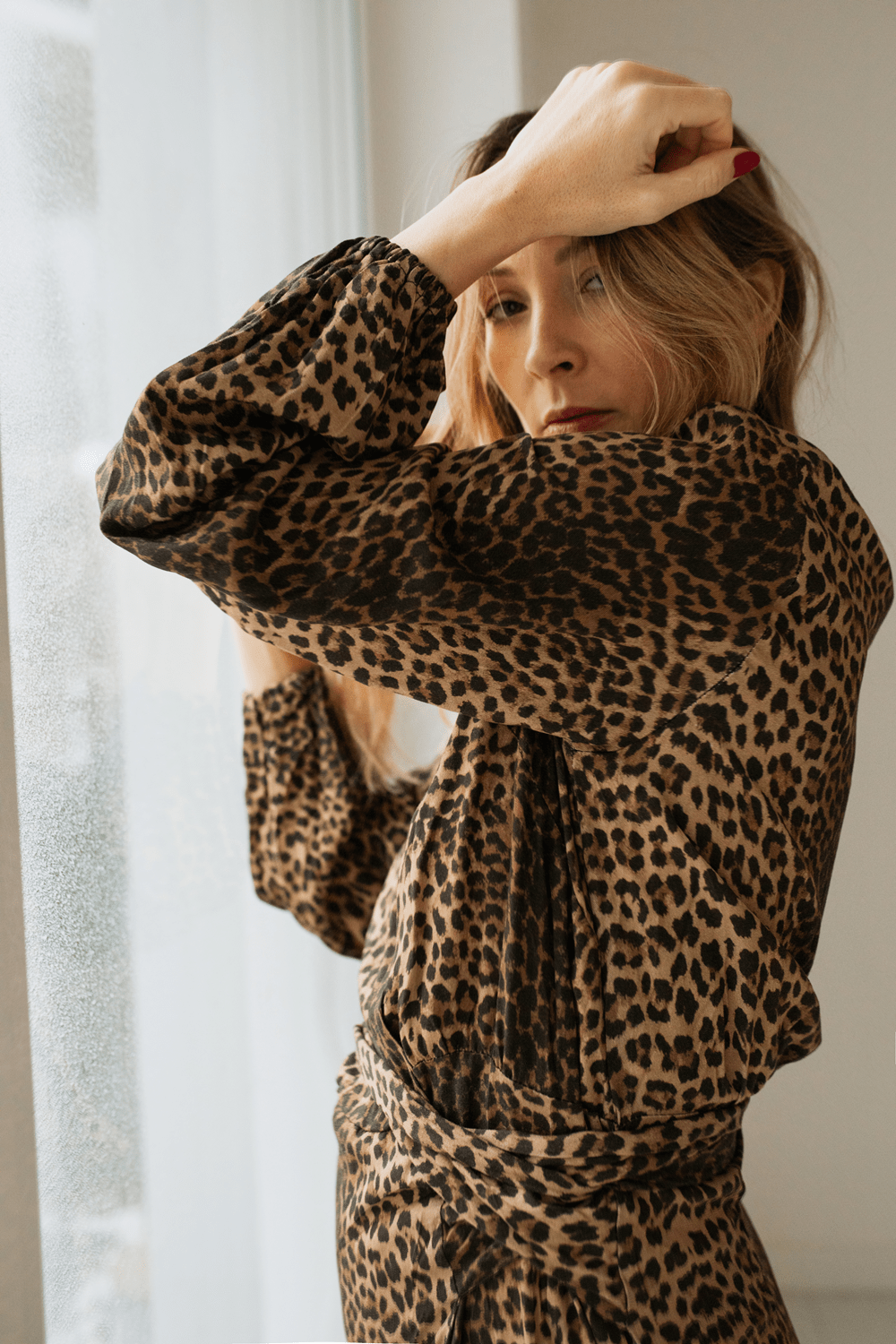 Sukienka multiway mini Leopard
