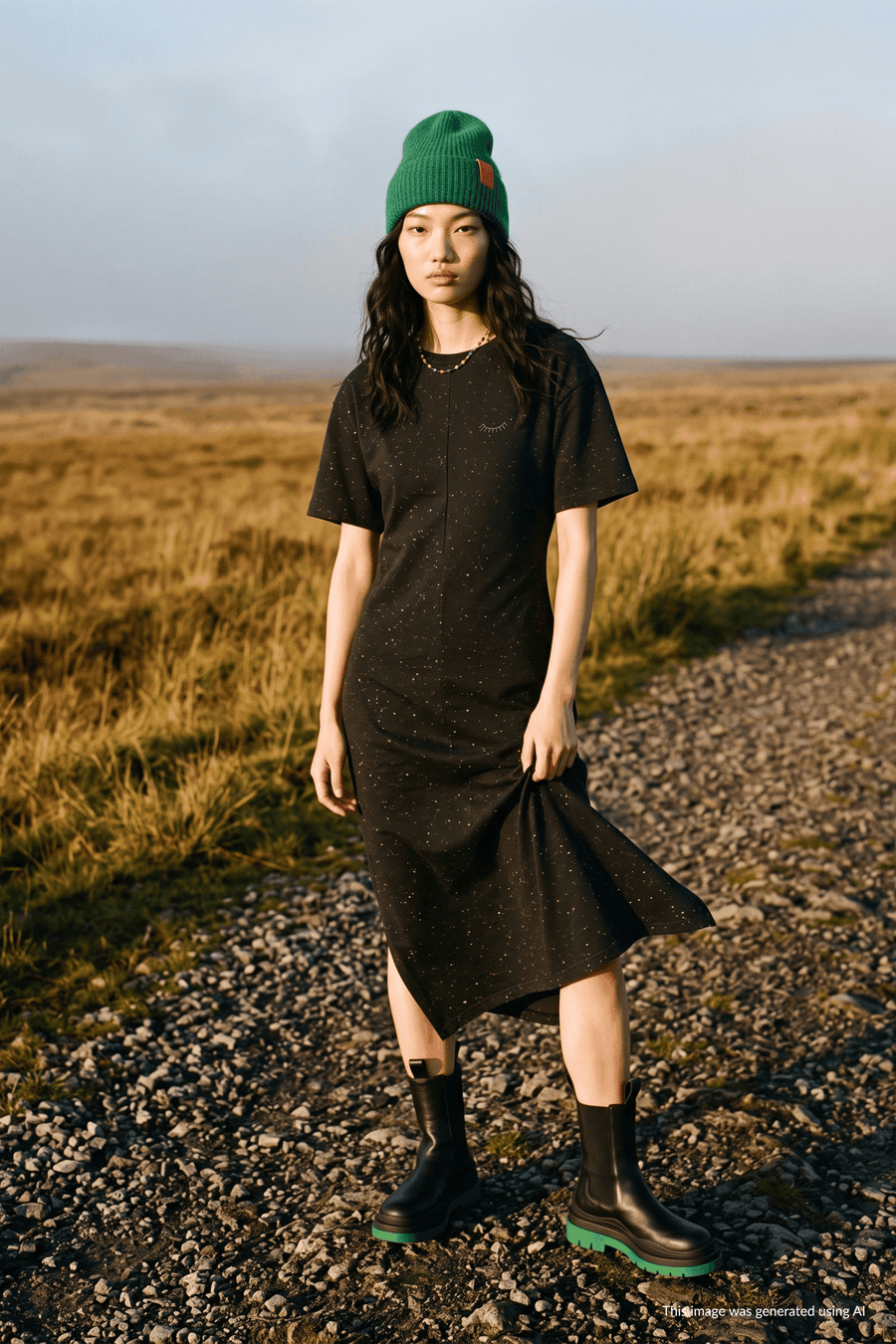 Sukienka dzianinowa Lost Nomad