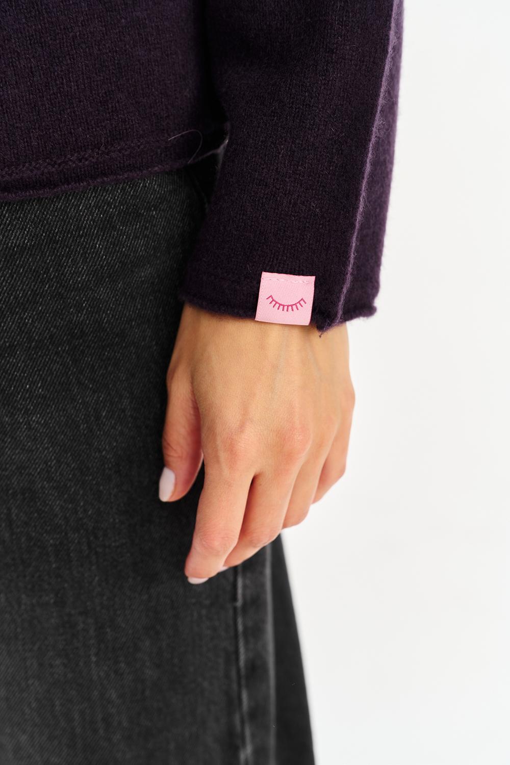 Sweter golf merino z kaszmirem Figment