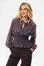 Bluzka z tencelu Plum Freckles