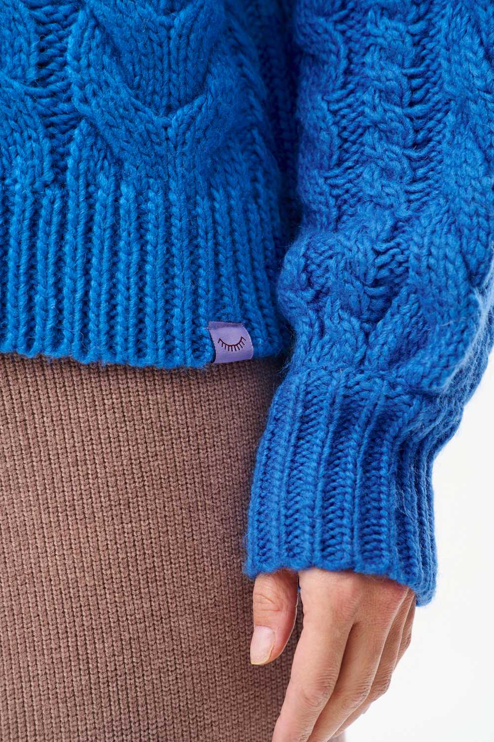 Sweter z wełną Recharge Mode