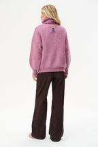 Sweter moherowy z golfem Reverie