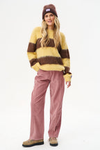 Sweter z wełną Creme Brulee