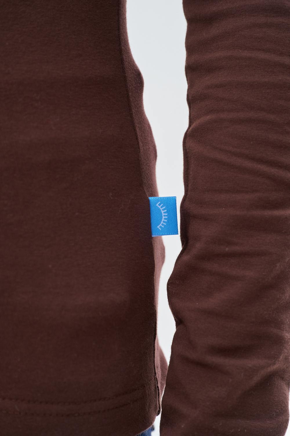 Bluzka z golfem Dark Roast