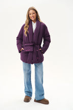 Kurtka zimowa Nuuk Plum Secret