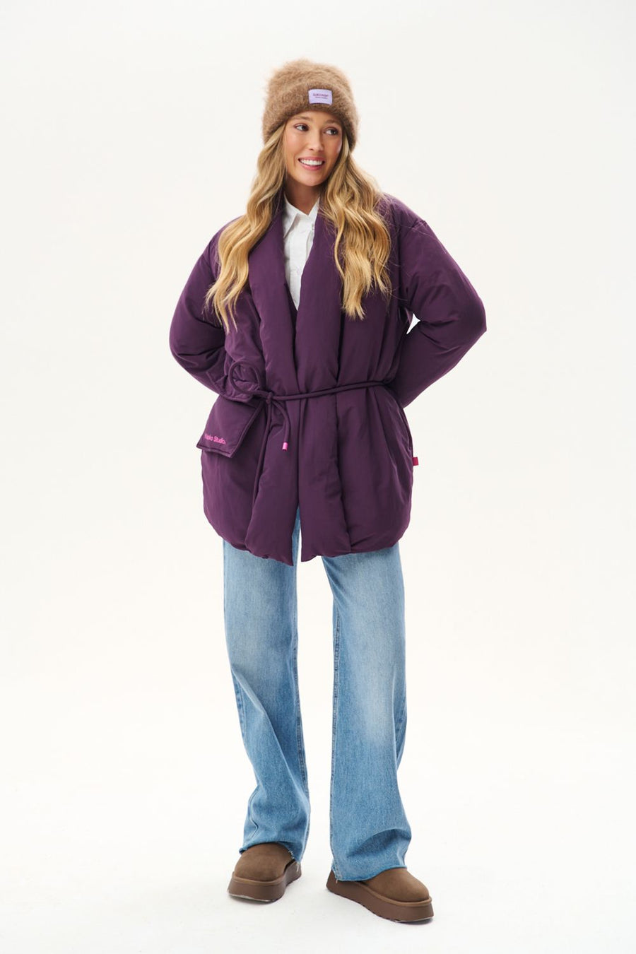 Kurtka zimowa Nuuk Plum Secret