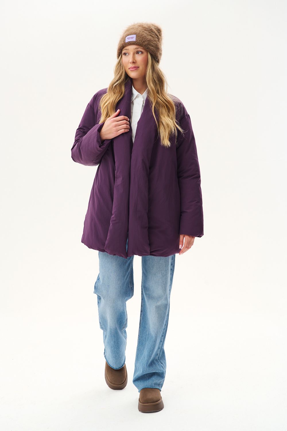 Kurtka zimowa Nuuk Plum Secret
