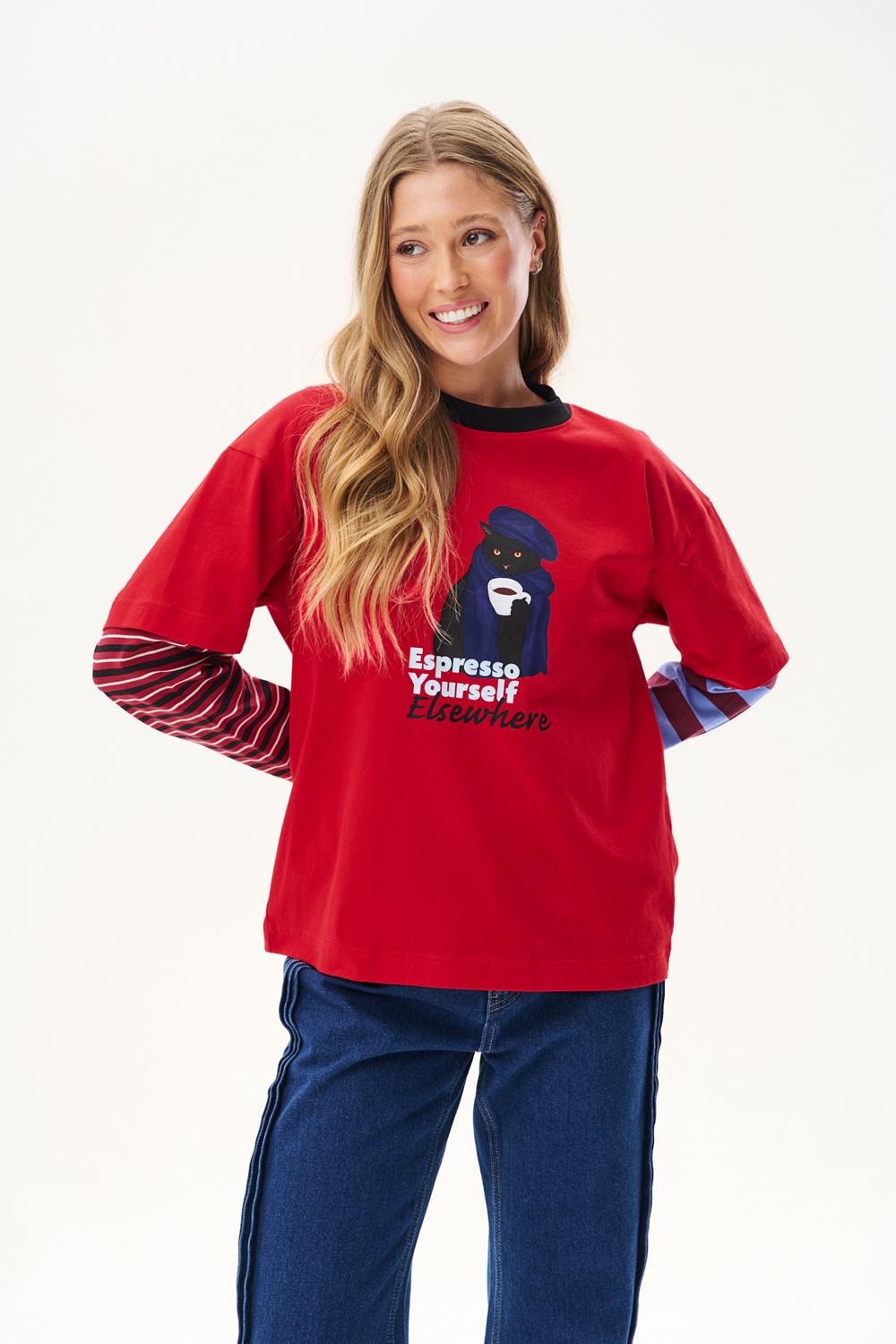 Longsleeve Espresso Elsewhere