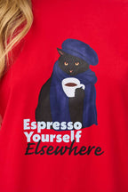 Longsleeve Espresso Elsewhere