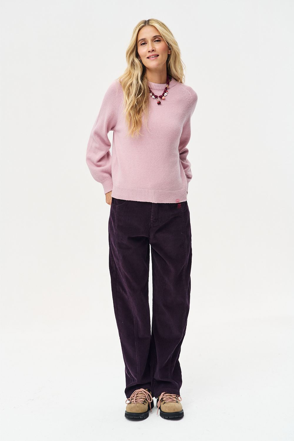 Sweter z kaszmirem Quiet Blush