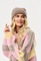 Czapka beanie z kaszmirem Nutmeg Cookie