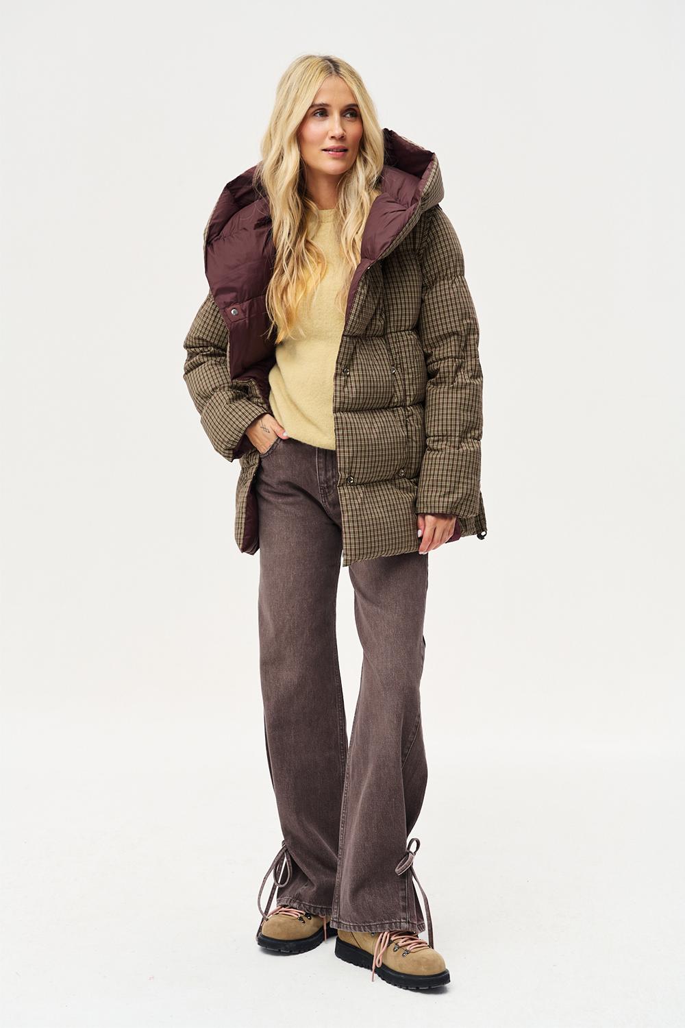 Dwustronna kurtka zimowa Alaska Moody Plaid