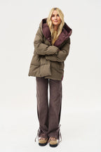 Dwustronna kurtka zimowa Alaska Moody Plaid