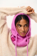 Czapka Balaclava Fluffy Rose