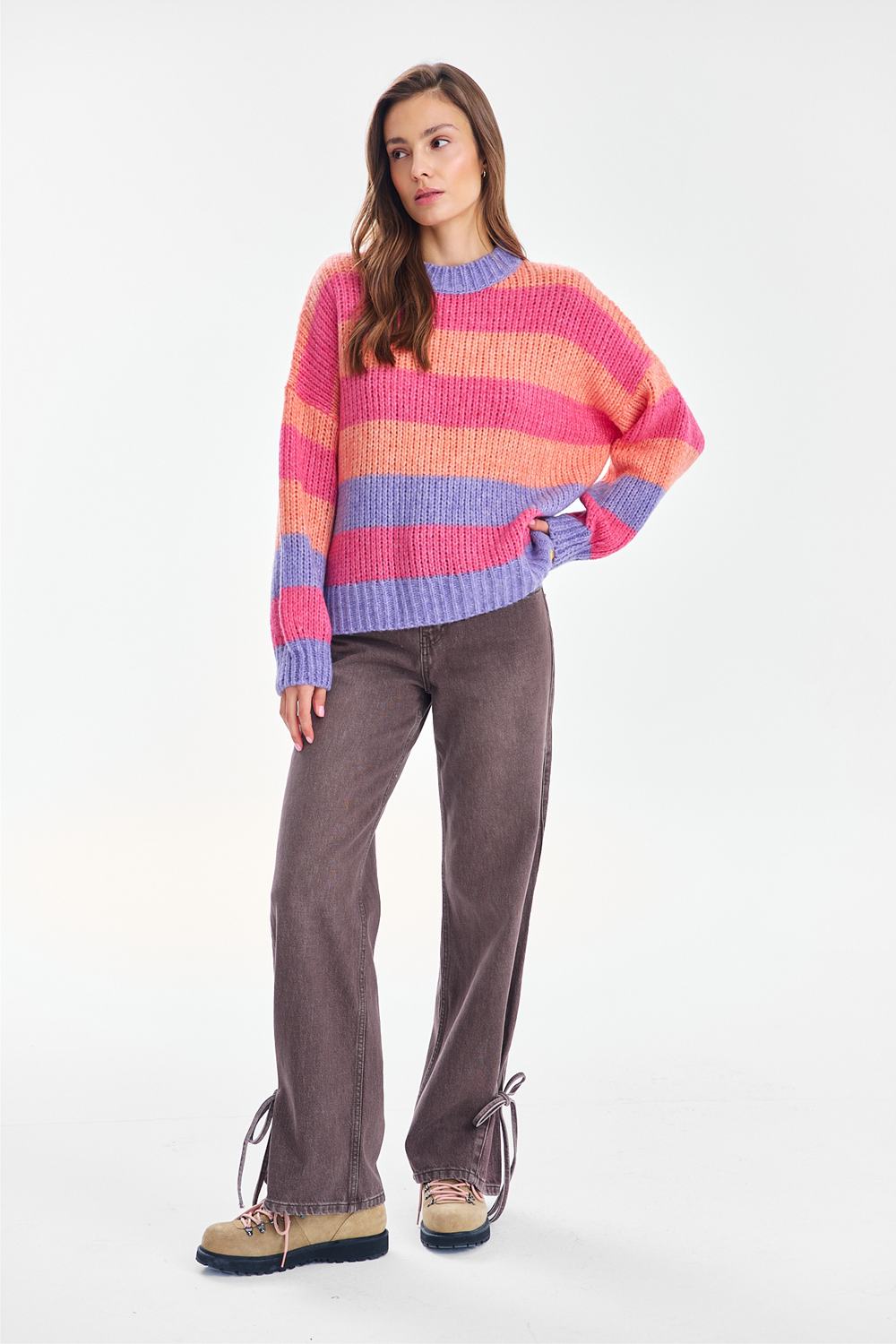 Sweter z wełną Candy Dusk