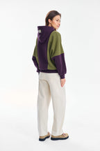 Bluza z kapturem City Plum