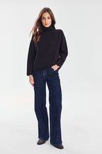 Sweter moherowy z golfem Cheyenne