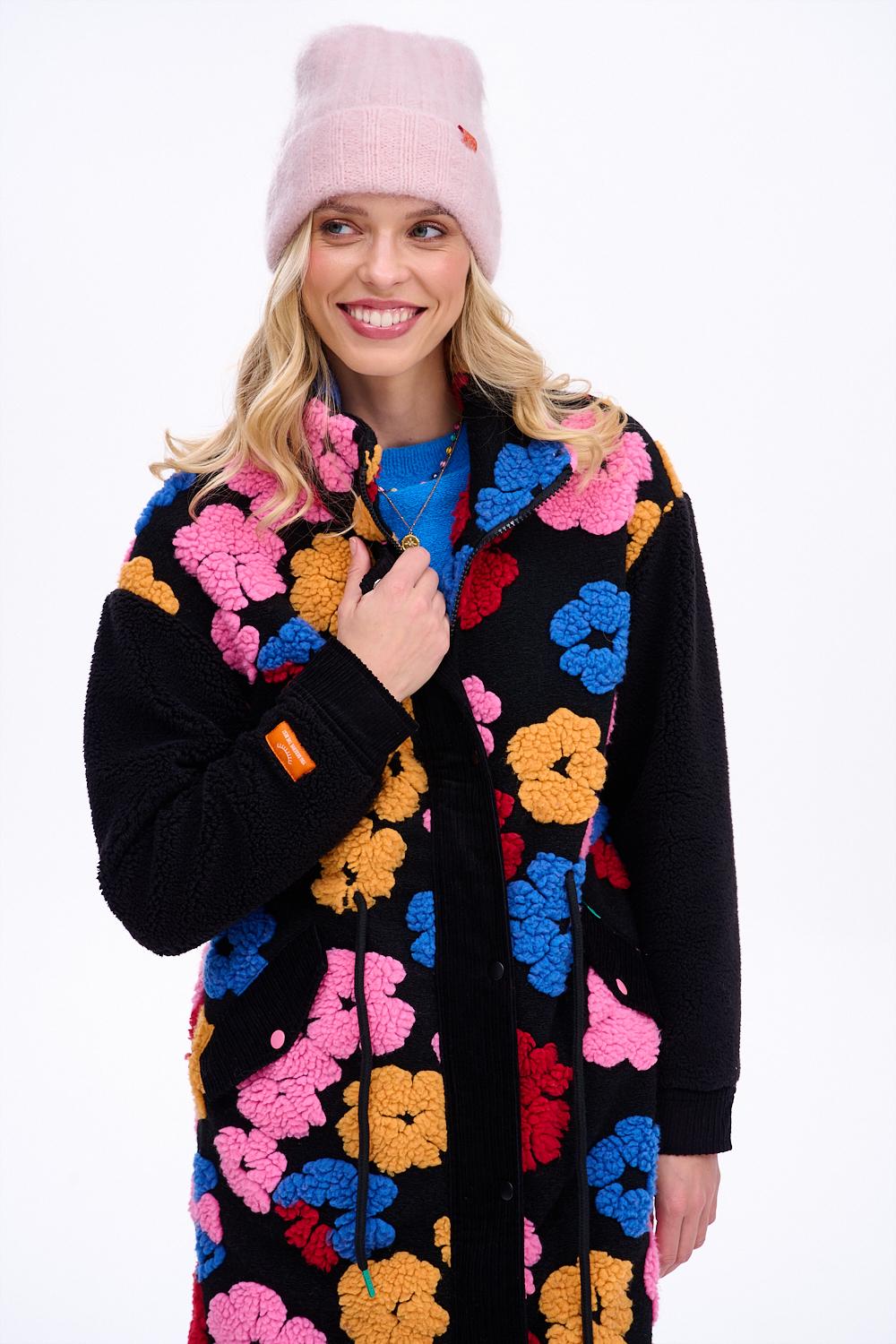 Płaszcz Teddy Floral Dream