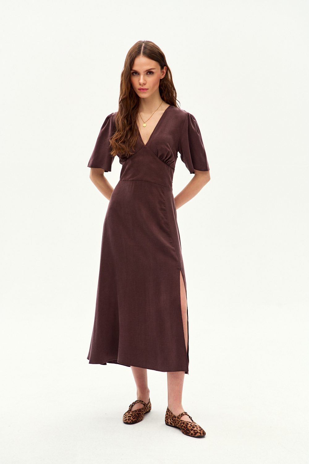 Sukienka midi Cinnamon Chic