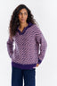 Sweter polo z moherem Touch of Mood