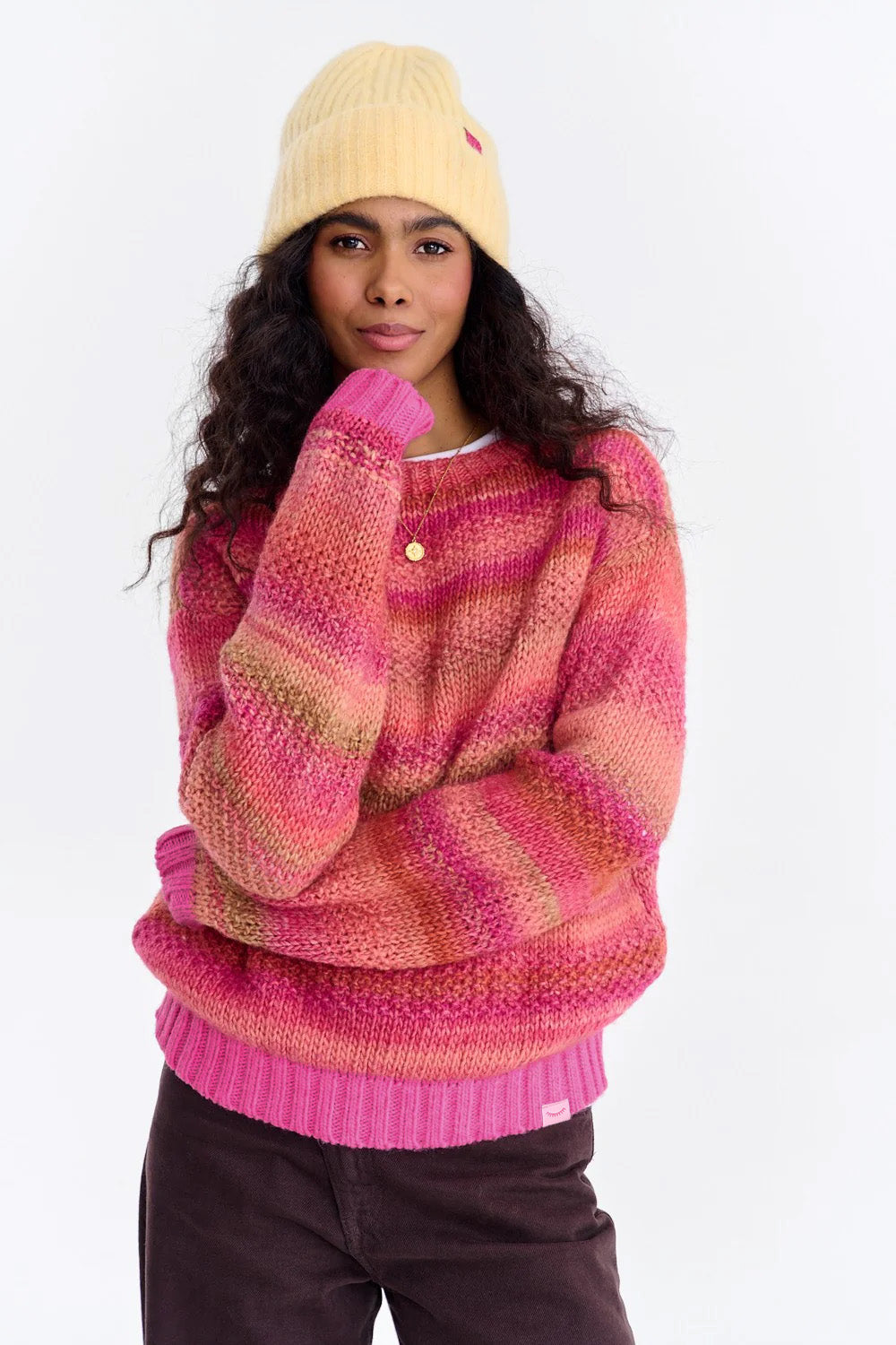 Sweter z wełną Desert Whisper