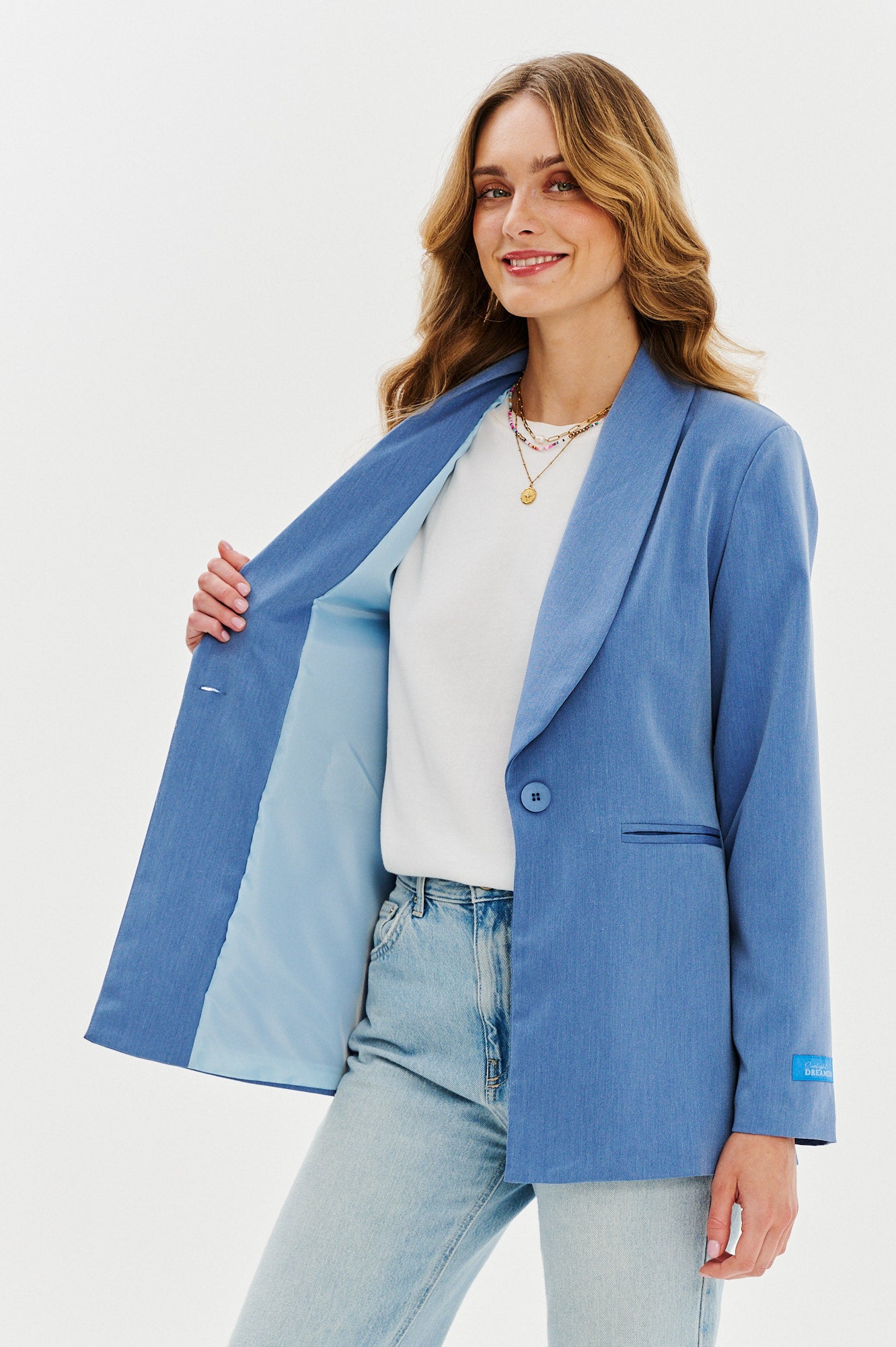 Marynarka taliowana Denim Moves