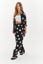 Szerokie spodnie Lucky Dots