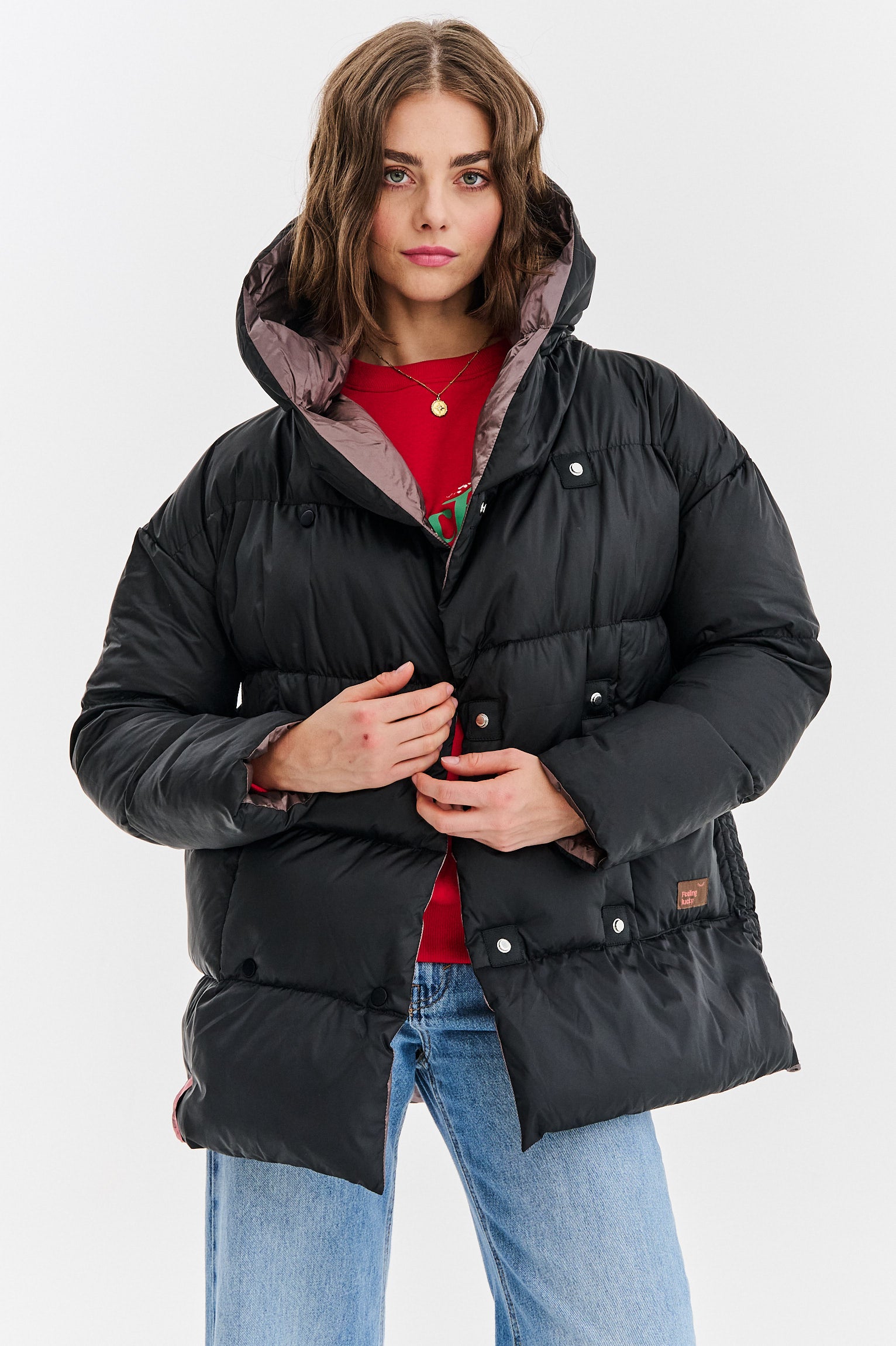 Dwustronna kurtka zimowa Alaska Velvet Earth