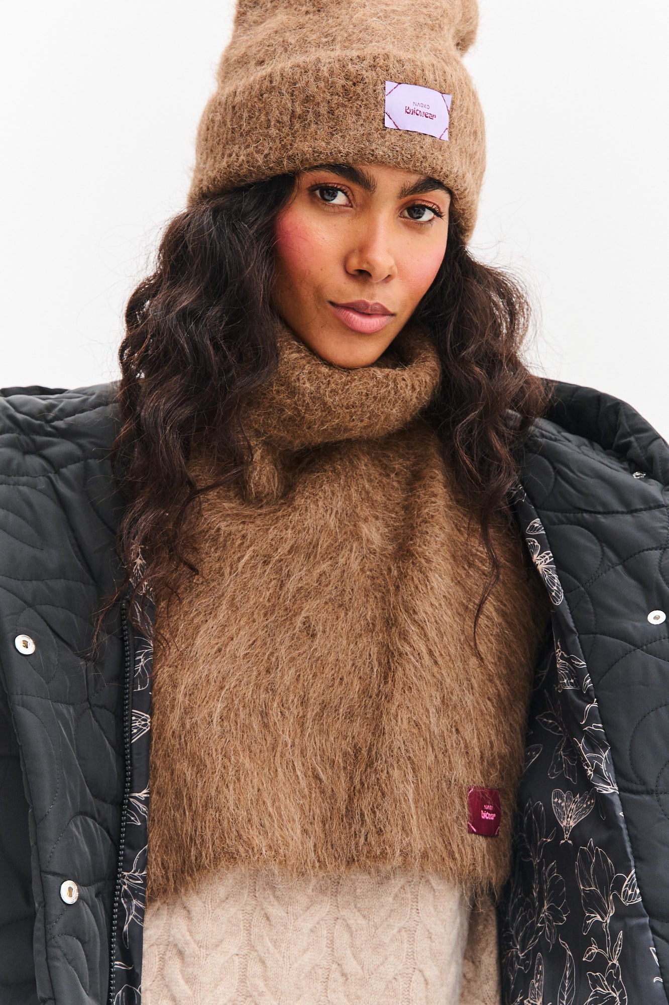 Szalik Huggy Mocha