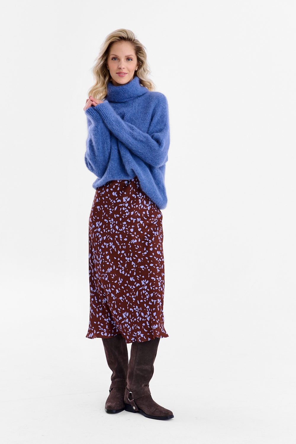 Sweter z golfem Clouded Light