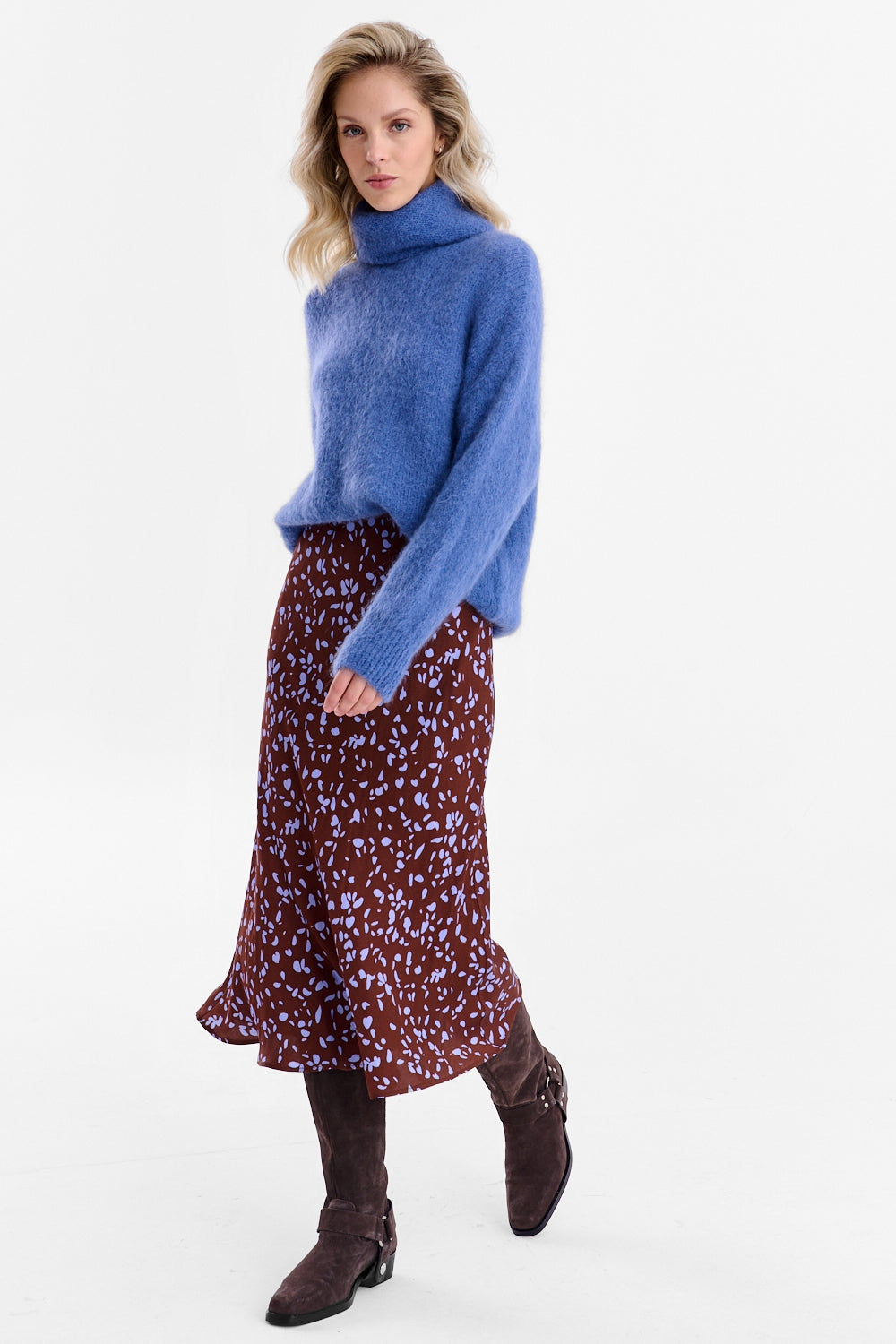 Sweter z golfem Clouded Light