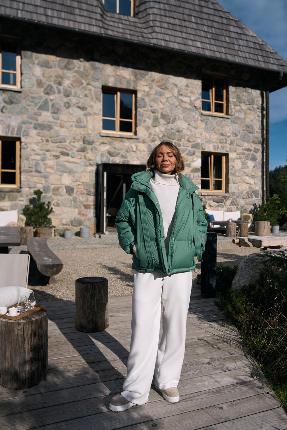 Kurtka puchowa Umbria Olive Moon
