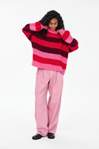Sweter z wełną Berry Flame