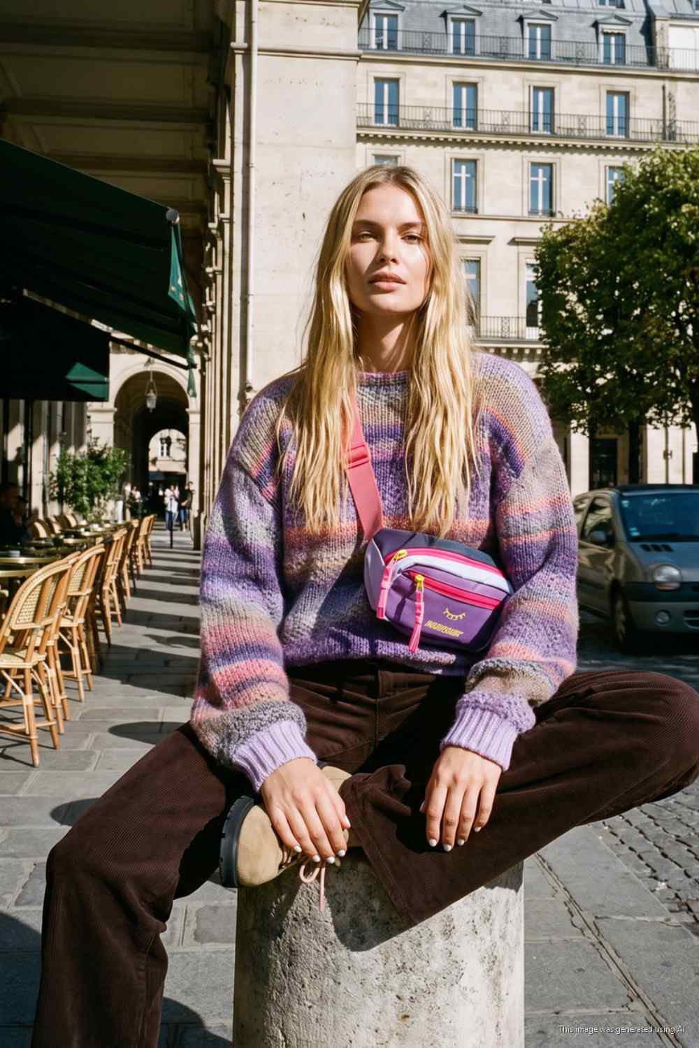 Sweter z wełną Soft Spectrum