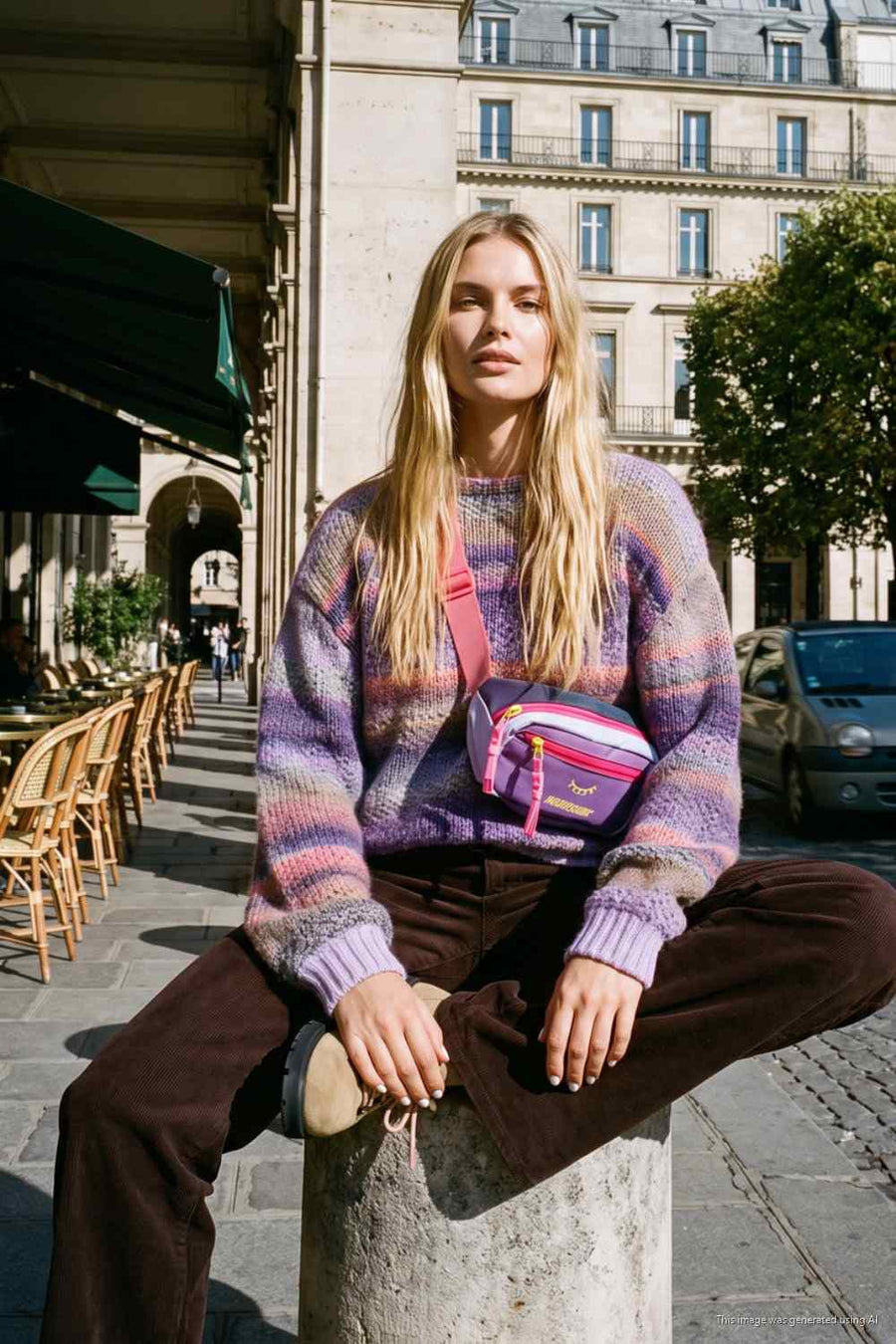 Sweter z wełną Soft Spectrum
