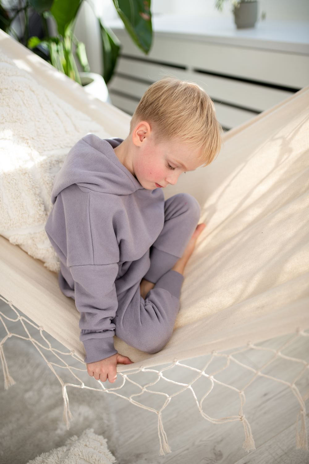 Bluza z kapturem Cozy Lavender