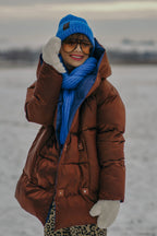 Dwustronna kurtka zimowa Alaska Cinnamon Cloud
