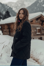 Kurtka puchowa Meribel Dark Candy