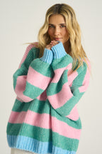 Sweter z wełną Cozy Bubble