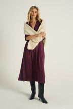 Sukienka midi Plum Affair