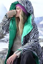 Dwustronna kurtka zimowa Alaska Zeebra