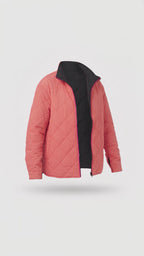 Kurtka dwustronna Poppy Pink Thunder
